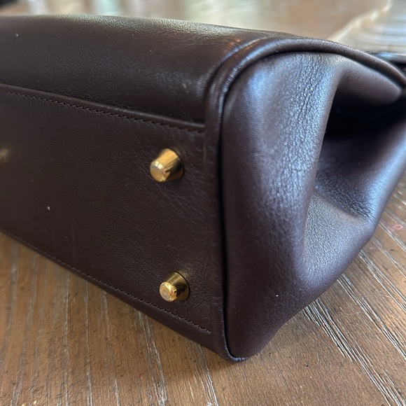 Burberrys brown leather handbag EUC with COA - Picture 14 of 16